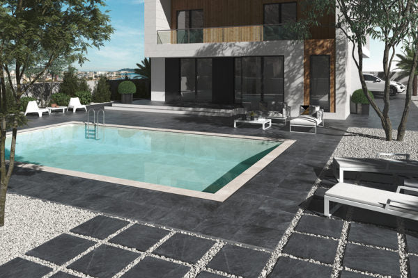Slate Rock Black 20mm